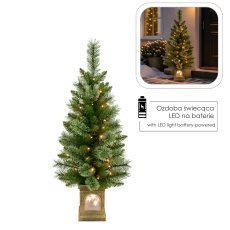Chomik - Umjetno božićno drvce LED u lanterni, 105 cm - DEL1574