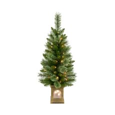 Chomik - Umjetno božićno drvce LED u lanterni, 105 cm - DEL1574