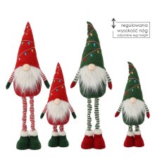 Patuljak 62–81 cm s teleskopskim nogama i LED-osvjetljenjem - GIN6623