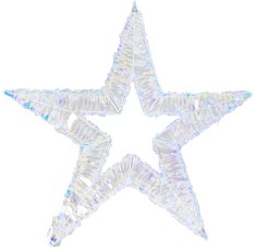 Chomik - Božićni ukras – LED Zvijezda 78 cm - LED5718