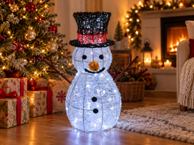 Chomik - Božićni ukras – LED Snjegović 60 cm - LED5800