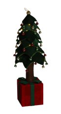 Chomik - Božićni ukras - Zelena jelkica 90 cm LED - KAI7743