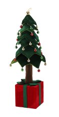 Chomik - Božićni ukras - Zelena jelkica 90 cm LED - KAI7743