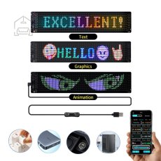 Chomik - LED panel Matrix 9,5x37,5 cm USB Bluetooth - PIX9563