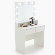 Chomik - Kozmetički stolić s LED ogledalom - PHO2299