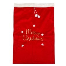 Crvena vreća za poklone Merry Christmas - ELF4704