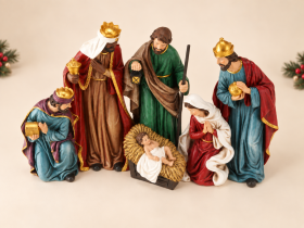 Chomik - Figura jaslica Isusovo rođenje Sveta tri kralja - DED1857