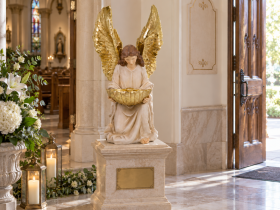 Chomik - Božićna figura – Anđeo 50 cm - RAI6618