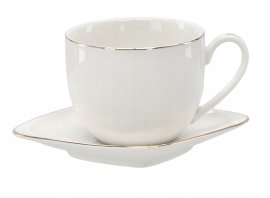 Komplet 2 šalice s podlošcima, 250 ml - RIS4214
