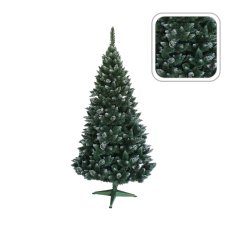 Chomik - Snježni bor sa šljokicama i češerima, 150 cm - TOY0738
