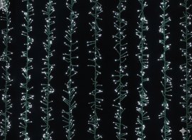 LED-lampice Cluster 1000L, hladno bijele, duljina 3 + 10 m - LED8219