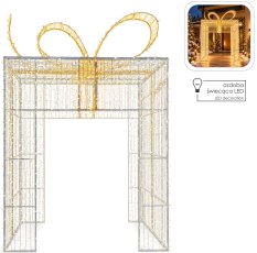 3D-blagdanska dekoracija – poklon 4 m, 5080 L, hladno bijela - LED6892