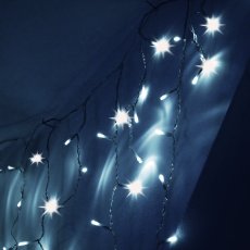 Chomik - Svjetlosna zavjesa Icicle 300 LED, hladno bijela 3+12 m - LED9850