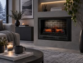 Chomik - Električni kamin – imitacija plamena 61 cm – 900/1800 W - FIN9459