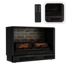 Chomik - Električni kamin – imitacija plamena 61 cm – 900/1800 W - FIN9459