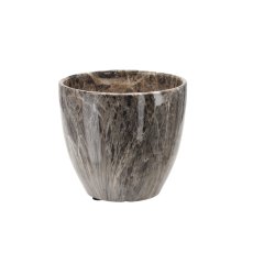 Keramička ukrasna posuda s učinkom mramora 20,5 cm - ELI19_9310