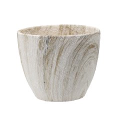 Keramička ukrasna posuda s učinkom mramora 25 cm - ELI18_9273