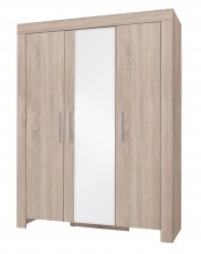 Ormar s ogledalom Cezar reg 1 - Sonoma