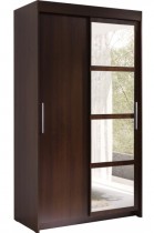 Ormar s kliznim vratima Nero - 120 cm - Wenge