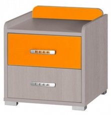 Noćni ormarić Nemo reg 8 - orange