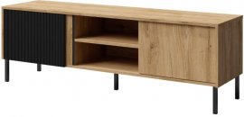 TV element Mia reg6 - hrast/crna
