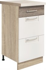 Donji element s ladicama Econo 8D 40 - 3 boje
