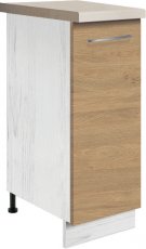 Uski donji element Creativa Cre 26D 30 - hrast 
