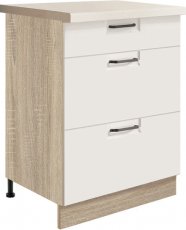 Donji element s ladicama Favorit FW10D 60- bijela