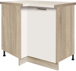 Kutni element desni Favorit FW14D 100x70 bijela 