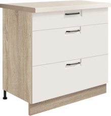 Element s ladicama Favorit FW22D 80 - bijela
