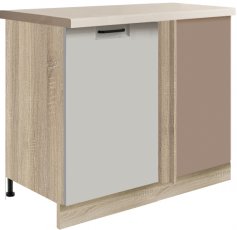 Element lijevi Favorit FL24D 80 - latte