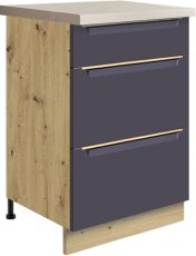 Donji element s ladicama Glamour Gla 9D 50 - plava