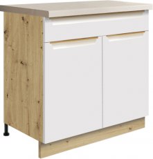 Donji dvokrilni element Glamour Gla 6D 80 - bijela