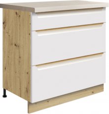 Element s ladicama Glamour Gla 22D 80 - bijela
