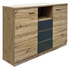 Komoda Canada CX2 - hrast artisan/grafit