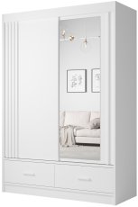 Garderobni ormar s kliznim vratima Canada CA-21-15 - 150 cm - bijela