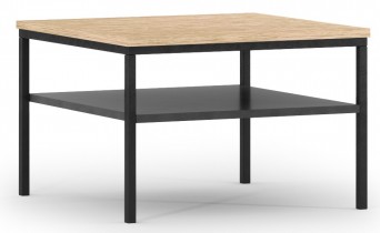 Crna mat/Hrast Artisan