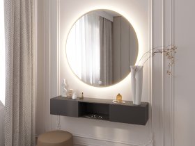 Eltap - loft - LED Ogledalo Gerbinie A - 60x60cm