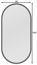 Eltap - loft - Ogledalo Micedi - 50x100cm