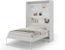 Krevet u ormaru Devesto - WB-V-DEV-W-140 - 140x200 cm - bijela