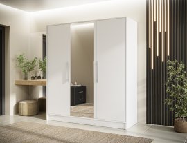 Ormar Alarica s ogledalom 180 cm - bijeli