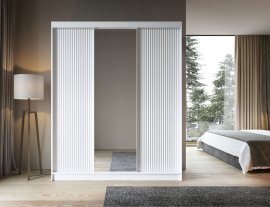 Ormar s kliznim vratima Biancco III s ogledalom - 180 cm