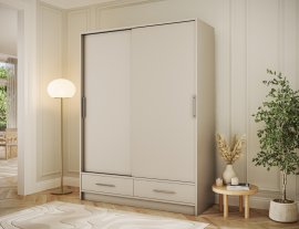 Ormar s kliznim vratima Estantte II - 150 cm - kašmir