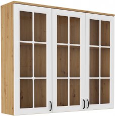 Zidni element vitrina Flawia 150 cm WHAR 3D