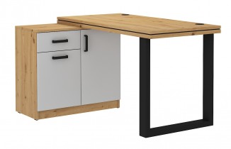 Hrast artisan/svijetlo siva