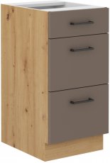 Donji element s ladicama Bolonia - 40 D 3S BB QUADRO