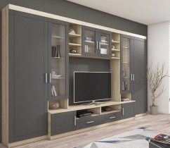 Hrast artisan/graphite - GR01