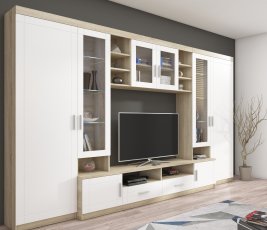 Hrast artisan/bijela - WH01