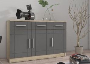 Hrast artisan/graphite - GR 3F3S