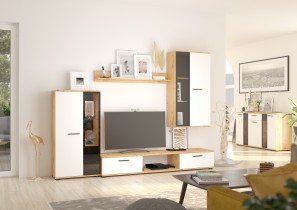 Hrast artisan/bijela